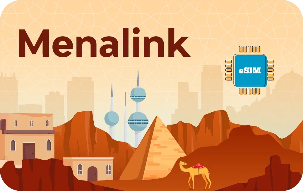 Stay connected as you traverse iconic landmarks from the pyramids of Egypt to the stunning skyscrapers of the UAE with Airalo’s seamless Middle East and North Africa eSIM.